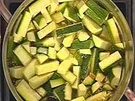 Rezept: Schnell eingelegte Zucchini Schnell eingelegte Zucchini - Rezept