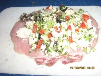 Rezept: Rolladen vom Schmetterlingssteak - mediteran Bild Nr. 5 Rolladen vom Schmetterlingssteak - mediteran - Rezept - Bild Nr. 5