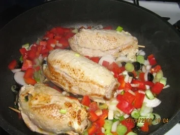 Rezept: Rolladen vom Schmetterlingssteak - mediteran Bild Nr. 9 Rolladen vom Schmetterlingssteak - mediteran - Rezept - Bild Nr. 9