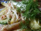 Rezept: Pellkartoffeln mit Krabbensalat Pellkartoffeln mit Krabbensalat - Rezept