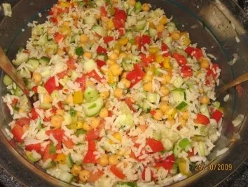 Bunter Reissalat - Rezept - Bild Nr. 10