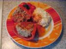 Paprika, kalorienarm gefüllt - Rezept