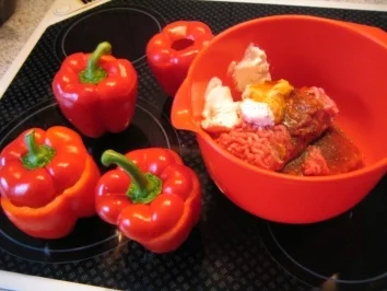 Paprika, kalorienarm gefüllt - Rezept - Bild Nr. 2