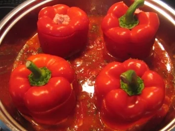Paprika, kalorienarm gefüllt - Rezept - Bild Nr. 3