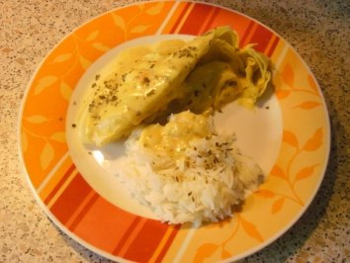 Spitzkohl in Currysahne - Rezept