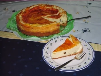 Käsecrèmetorte - Rezept