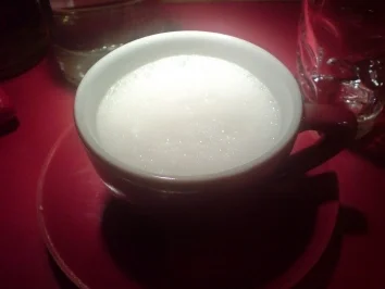 Rezept: Getränk "Weiße Heiße Schokolade" Getränk "Weiße Heiße Schokolade" - Rezept