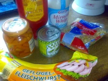 Rezept: Nudelsalat Bild Nr. 2 Nudelsalat - Rezept - Bild Nr. 2