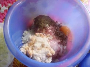 Spinat - Spiegelei - Klops - Salzkartoffeln - Rezept - Bild Nr. 3