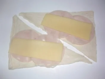 Rezept: Croissants mit Käse und Huhn Croissants mit Käse und Huhn - Rezept