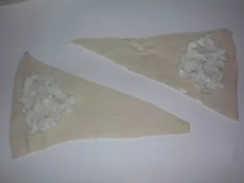 Rezept: Croissants mit Frischkäse Croissants mit Frischkäse - Rezept