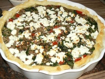 Rezept: Bunte Blätterteigtarte Bunte Blätterteigtarte - Rezept