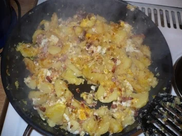 Schnelle Bratkartoffeln - Rezept - Bild Nr. 6