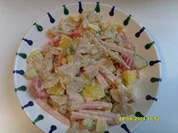bunter Nudelsalat - Rezept