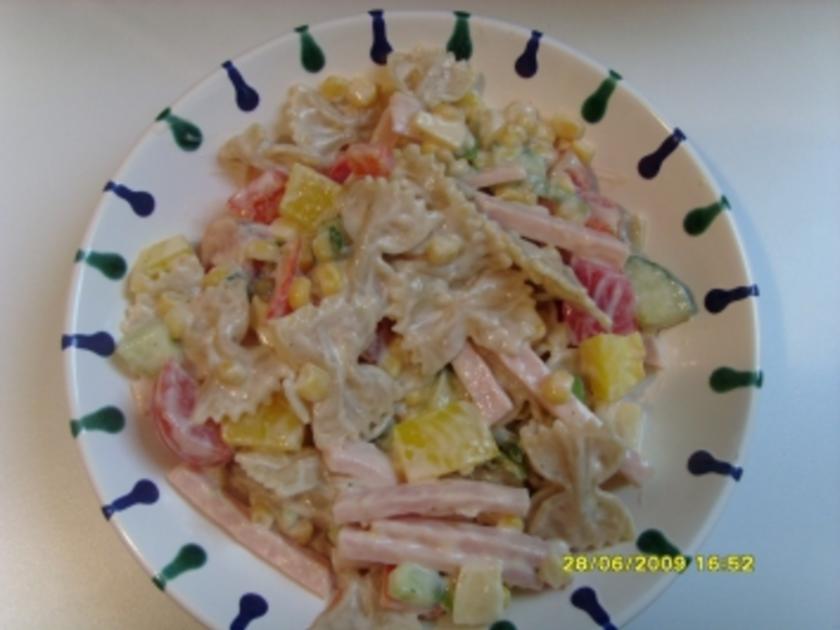 Bunter Nudelsalat Rezept Mit Bild Kochbar De