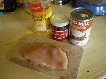 Geflügel: Putenfilet mit Sambal Oelek und Kokosmilch - Rezept - Bild Nr. 2