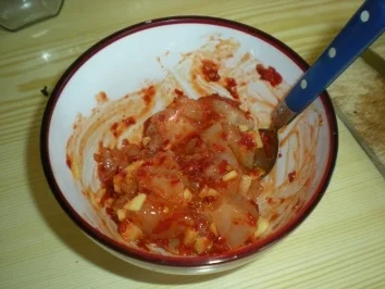 Geflügel: Putenfilet mit Sambal Oelek und Kokosmilch - Rezept - Bild Nr. 3