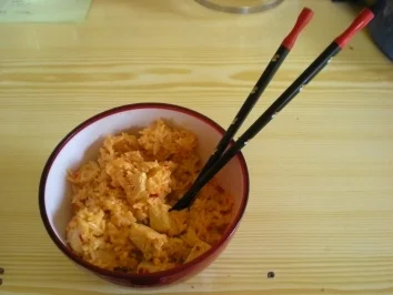 Geflügel: Putenfilet mit Sambal Oelek und Kokosmilch - Rezept