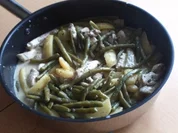 Rezept: Bohnen-Pfanne mit Kartoffen Bohnen-Pfanne mit Kartoffen - Rezept