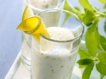 Minz-Mango Lassi (ein Rezept meiner Nachbarin, welches ich heute kosten durfte) - Rezept