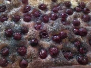 Mohn-Zuckerkuchen mit Kirschen - Rezept