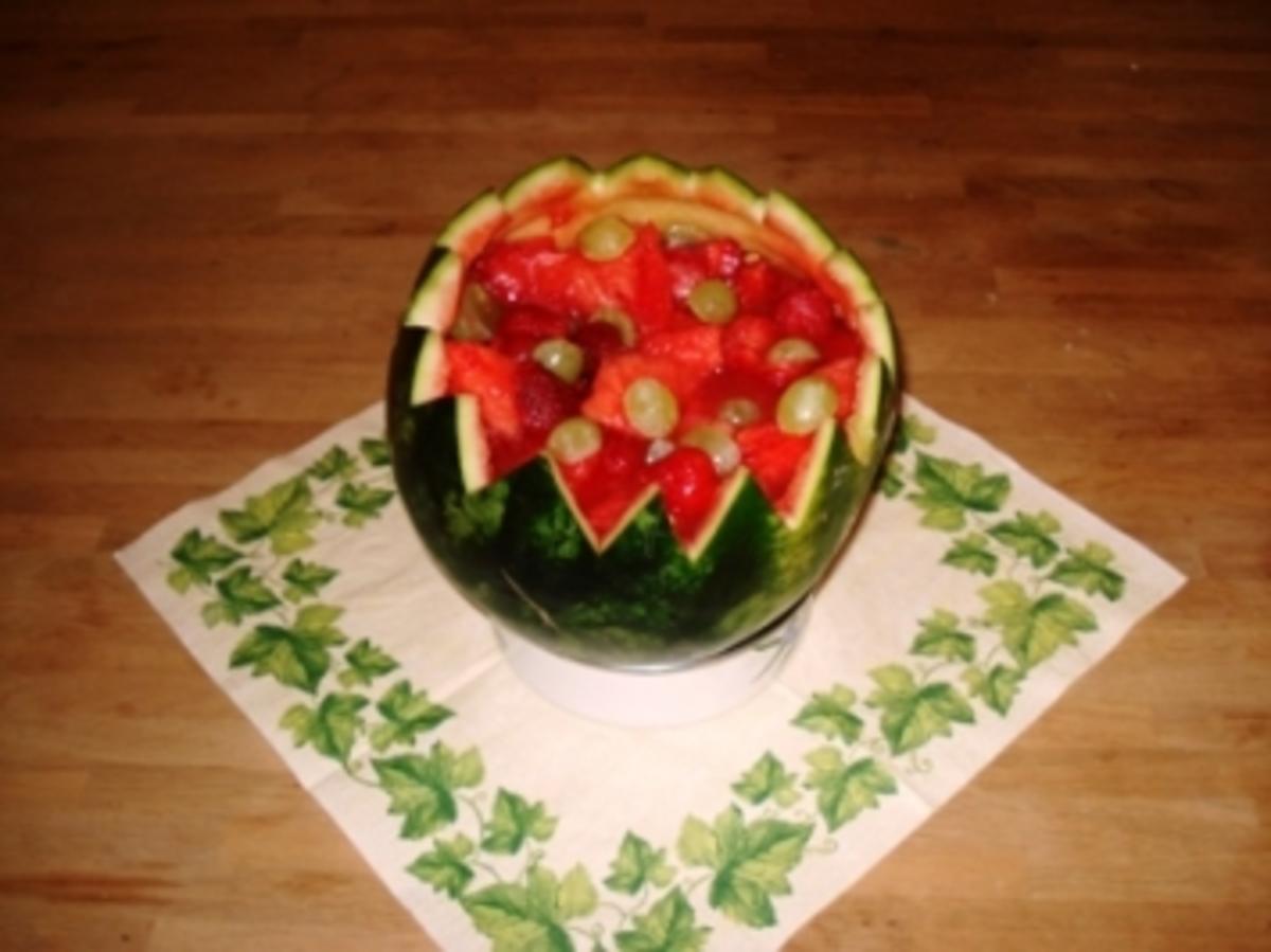 Mamsells Melonen-Obstsalat - Rezept mit Bild - kochbar.de