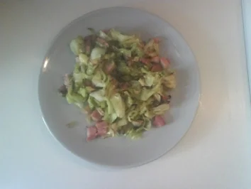 Gemüse: Geschmorter Spitzkohl mit Speck - Rezept - Bild Nr. 2