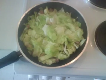 Gemüse: Geschmorter Spitzkohl mit Speck - Rezept - Bild Nr. 3