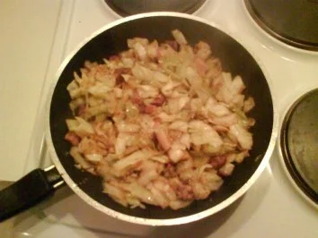 Gemüse: Geschmorter Spitzkohl mit Speck - Rezept - Bild Nr. 5