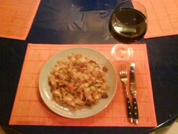 Gemüse: Geschmorter Spitzkohl mit Speck - Rezept