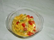 Avocado-Salat mit Mangostreifen - Rezept
