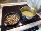 Kartoffel-Lauch-Suppe mit Pfifferlingen - Rezept