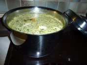 Rezept: Kokossuppe mit Hähnchenbrustfilet Kokossuppe mit Hähnchenbrustfilet - Rezept