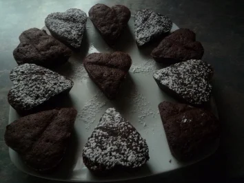 Schoko - Vanille - Muffin - Rezept