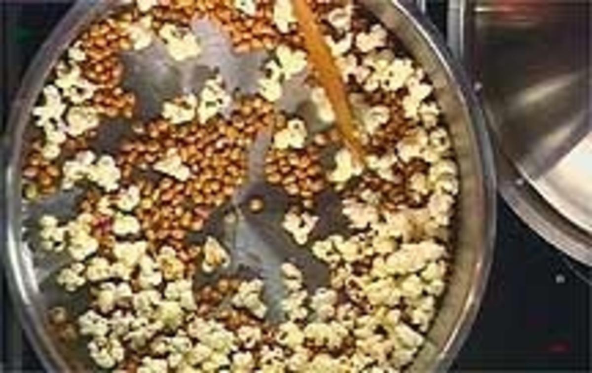 Chili-Curry-Popcorn - Rezept