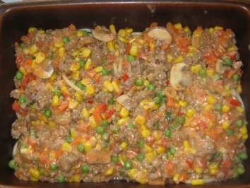 Makkaroni unter Hack - Rezept - Bild Nr. 6