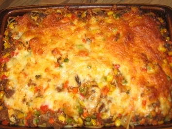 Makkaroni unter Hack - Rezept