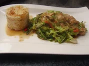 Schweinsfiletscheiben mit Wokgemüse und Austernsoße - Rezept - Bild Nr. 2