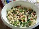 Salat : Andrea´s Nudelsalat mit Pesto - Rezept