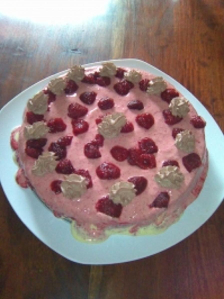 Himbeereistorte - Rezept