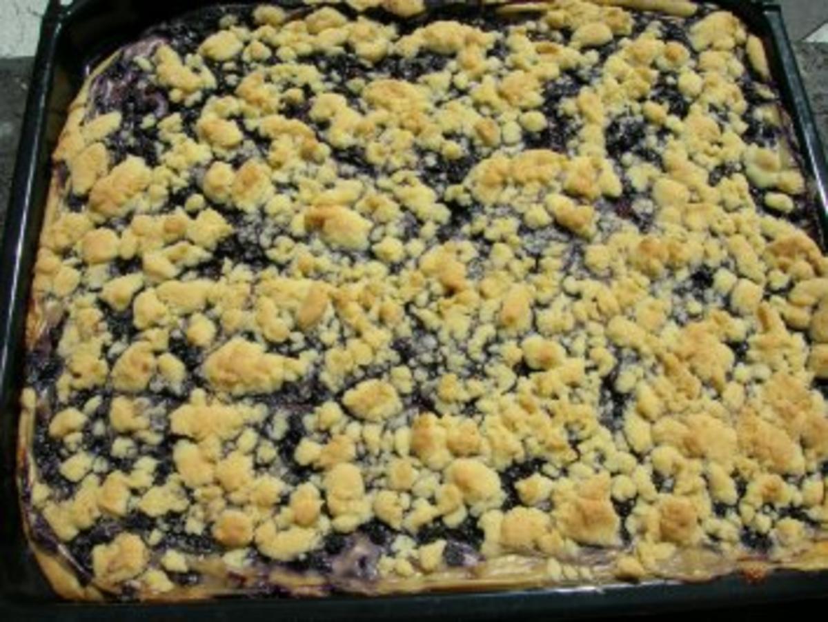 Blaubeerkuchen - Rezept