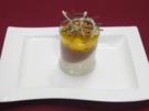 Zweierlei schräge Mousse mit Mango-Maracuja-Ragout - Rezept