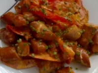 Habi´s Chili-Würstchen-Pfanne - Rezept - Bild Nr. 2