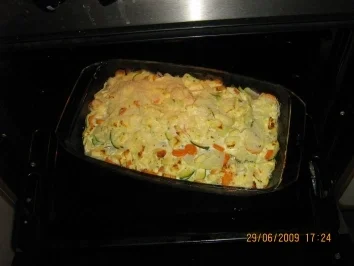 Rezept: Kohlrabi-Gemüse-Gratin Bild Nr. 6 Kohlrabi-Gemüse-Gratin - Rezept - Bild Nr. 6