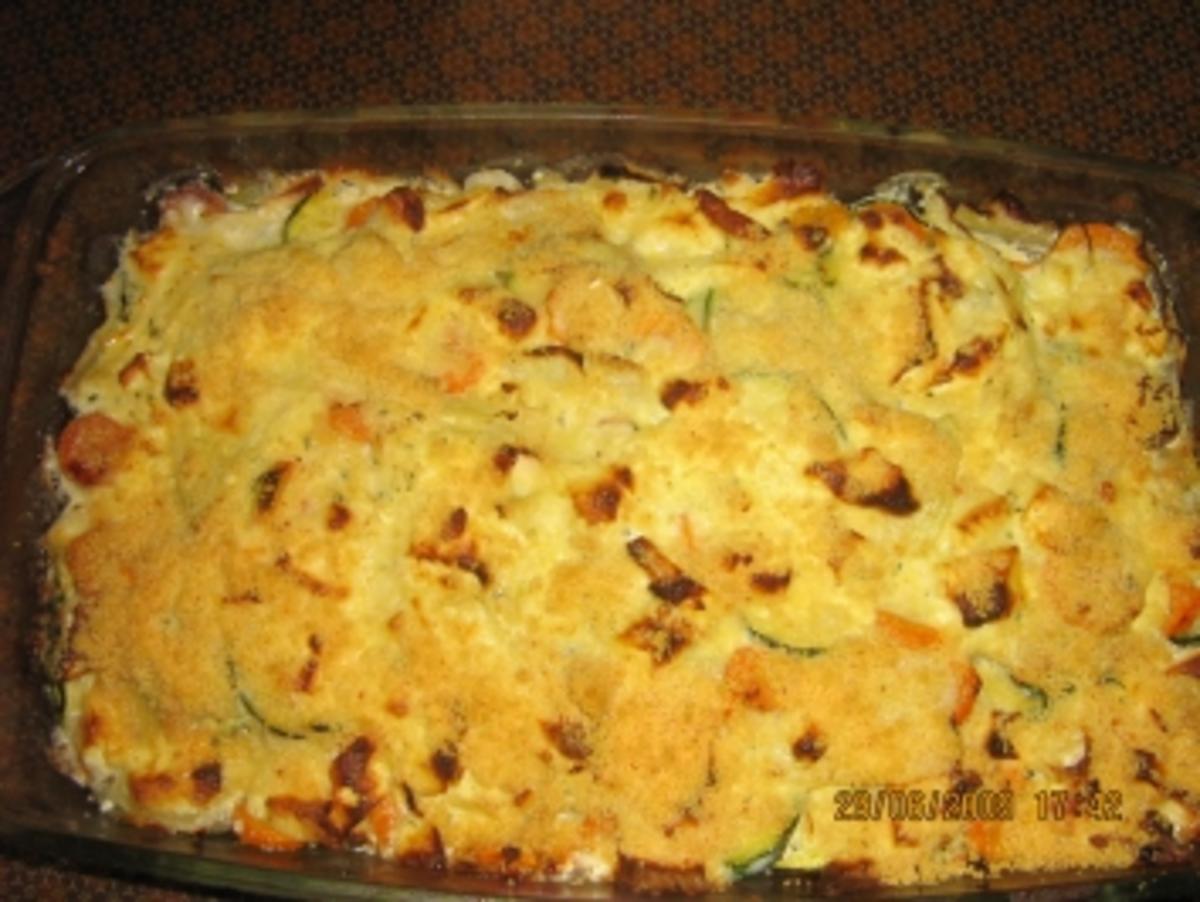 Kohlrabi-Gemüse-Gratin - Rezept - Bild Nr. 7