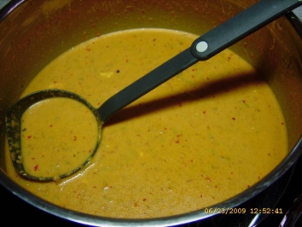 Auberginen - Paprika - Suppe mit Hackfleisch - Rezept - Bild Nr. 2