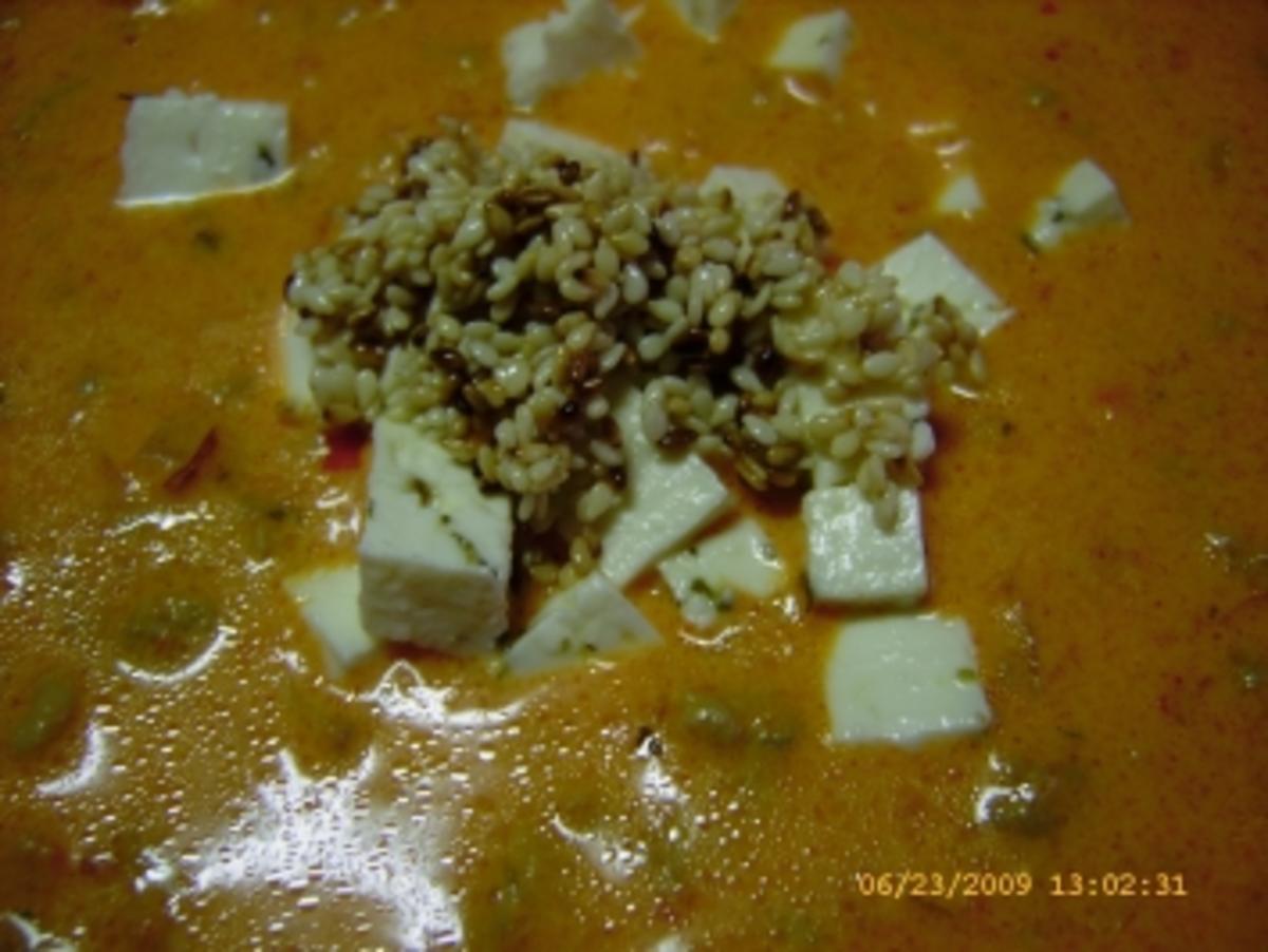 Auberginen - Paprika - Suppe mit Hackfleisch - Rezept - Bild Nr. 6