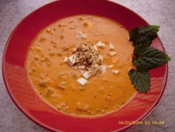 Auberginen - Paprika - Suppe mit Hackfleisch - Rezept - Bild Nr. 8