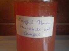 Marmelade "Grapefruit-Zitrone-Campari" - Rezept