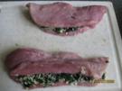 Schnitzel Florentiner Art (mit Spinat) - Rezept